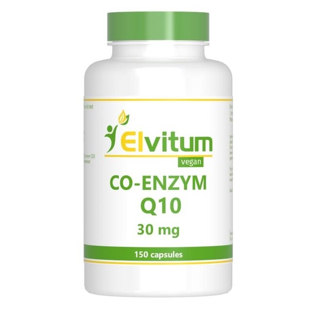 Elvitum Coenzym Q10 30 mg 150 Vegetarische Kapseln