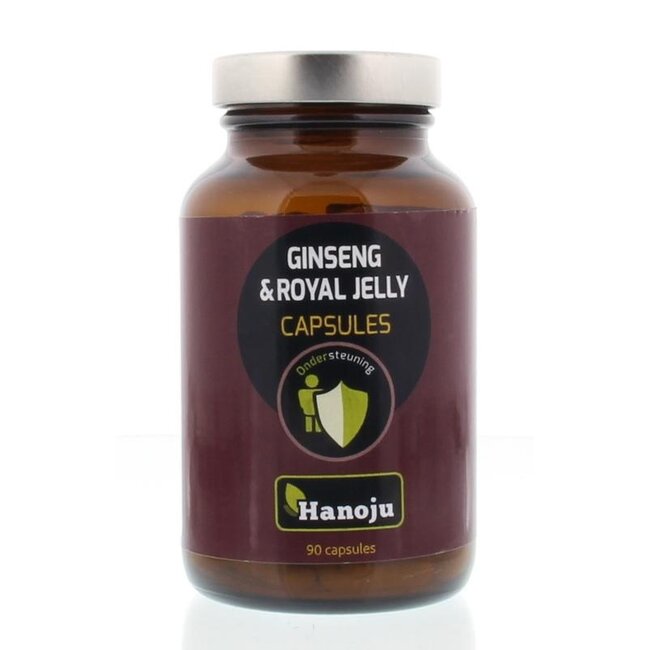 Hanoju Gelée royale ginseng 90 gélules végétales