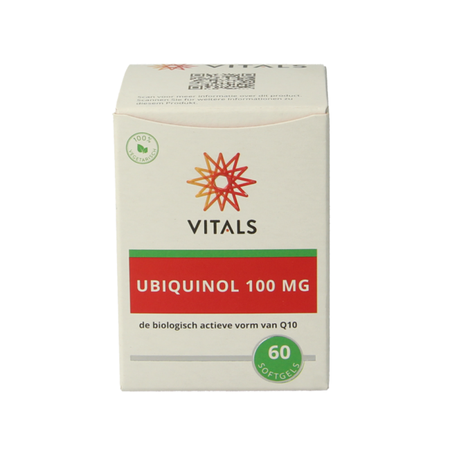 Vitals Ubiquinol 100 mg 60 Kapsułek Softgel