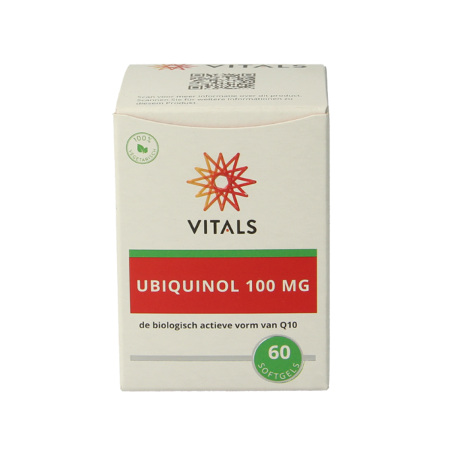Vitals Ubiquinolo 100 mg 60 Softgel