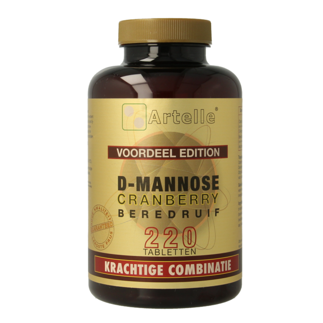 D-Mannose cranberry berendruif 220 Tabletten