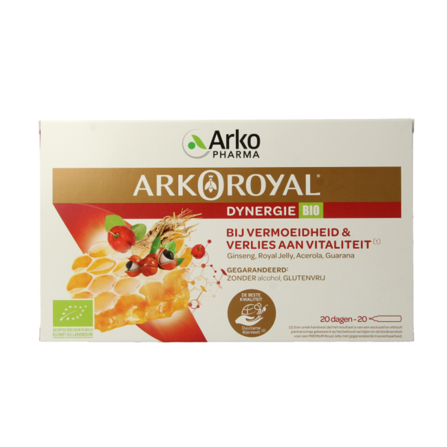 Arko Royal Royal Dynergie Bio 20 Ampoules