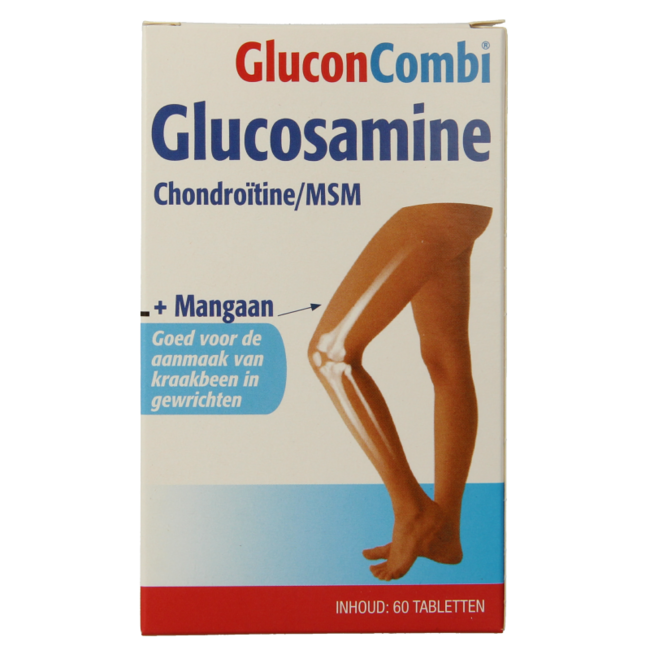 Glukozamina i chondroityna MSM mangan 60 tabletek
