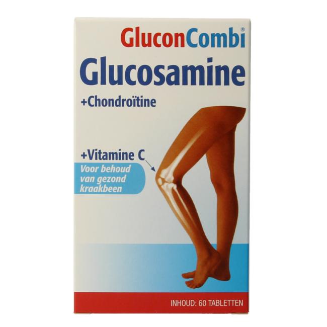 Glucon Combi Glucosamine & Chondroitin Vitamin C 60 Tablets