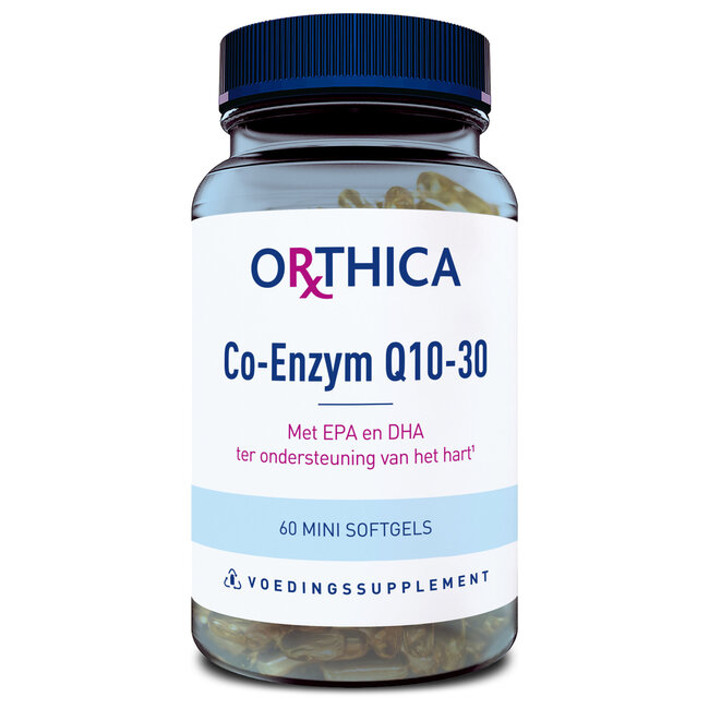 Orthica Co-enzym Q10 30 60 Softgels