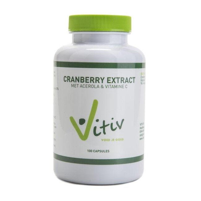 Vitiv Cranberry Capsules - 100 Capsules