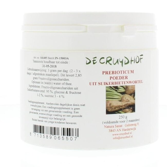 Cruydhof Prebiótico en polvo 250 gramos
