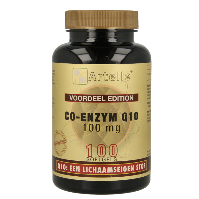 Artelle Co-enzyme Q10 100mg 100 Softgels