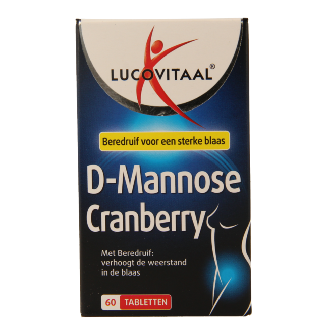 Lucovitaal D-Mannoza żurawina 60 tabletek