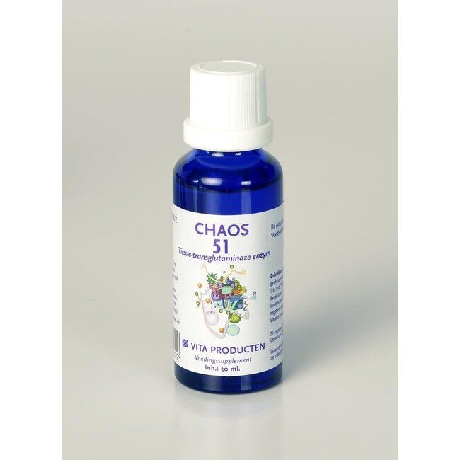 Vita Chaos 51 Enzima Transglutaminasi Tissutale 30 Millilitri