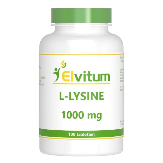 Elvitum L-Lysine 1000 mg 100 comprimés