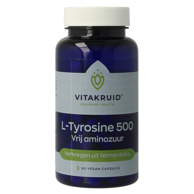 L-Tyrosin 500 mg aus Fermentation 60 vegetarische Kapseln
