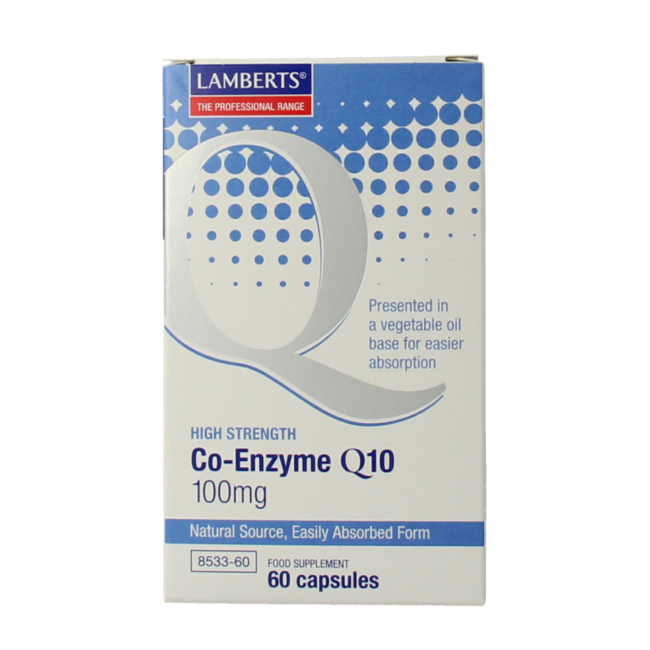 Lamberts Co-enzima Q10 100 mg 60 Cápsulas