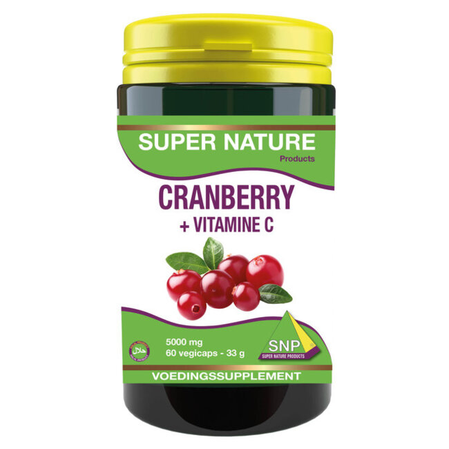 SNP Cranberry vitamine C 5000mg 60 gélules végétales