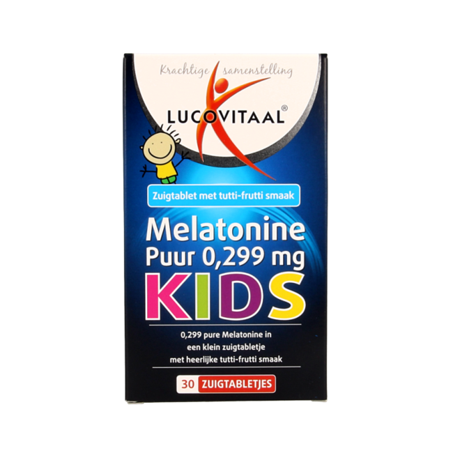 Melatonine kids puur 0.299mg 30 Tabletten