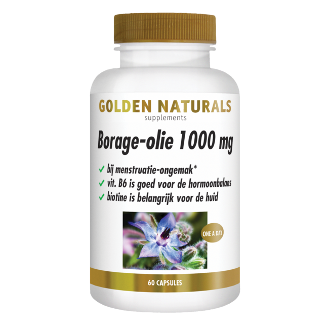 Golden Naturals Borage Oil 60 Capsules