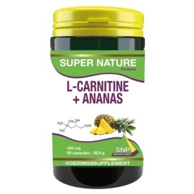 SNP L-Carnitine ananas 450mg 60 Capsules