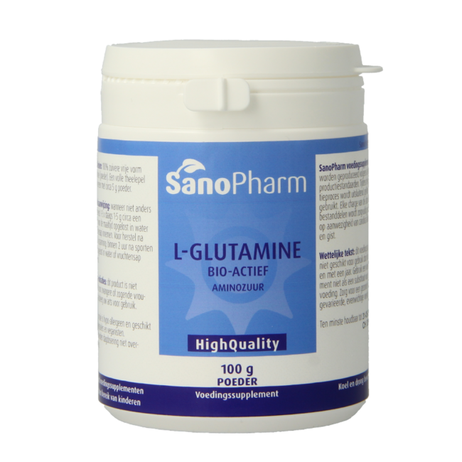 SanoPharm L-Glutamina 100 Gramos