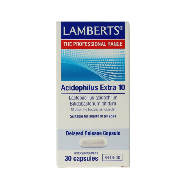 Lamberts Acidophilus Extra 10 30 Gélules Végétales