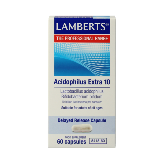 Lamberts Acidophilus Extra 10 60 Capsule Vegetali