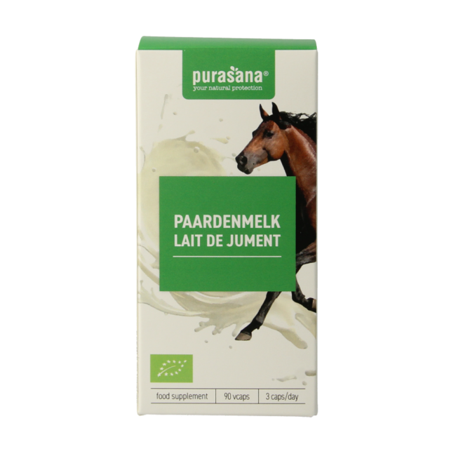 Purasana Lait de jument bio 90 gélules végétales