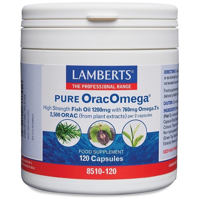 Lamberts Orac Omega (Olio di Pesce) 120 Capsule