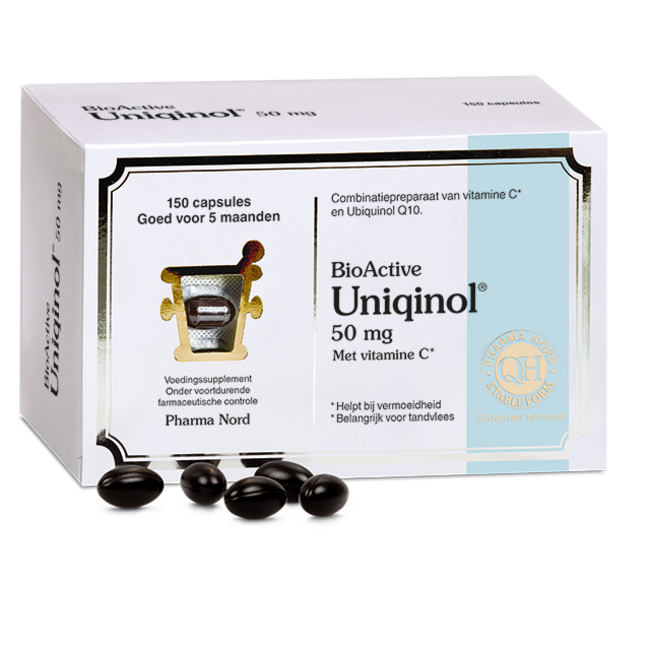 BioActive Uniqinol Q10 50 mg 150 Cápsulas