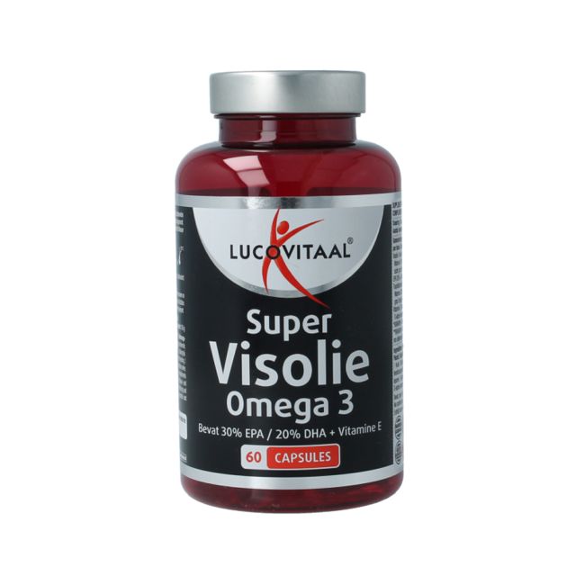 Lucovitaal Super Huile de Poisson Oméga 3-6 60 Capsules