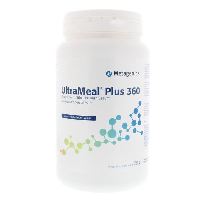Metagenics Ultra Meal Plus 360 Vanille 728 g