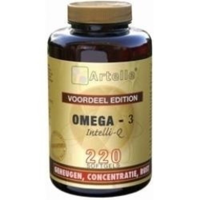 Artelle Omega 3 1000mg 220 Cápsulas