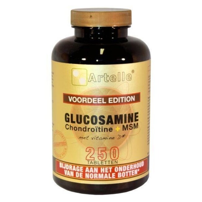 Artelle Glucosamina condroitina MSM 250 comprimidos