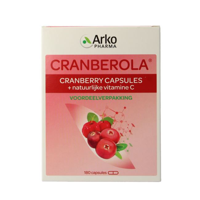Cápsulas de arándano rojo 180 cápsulas vegetales