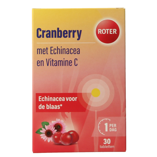 Cranberry Vitamin C & Echinacea 30 Tablets