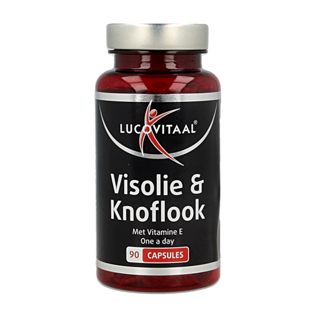 Lucovitaal Huile de poisson & ail 90 Capsules