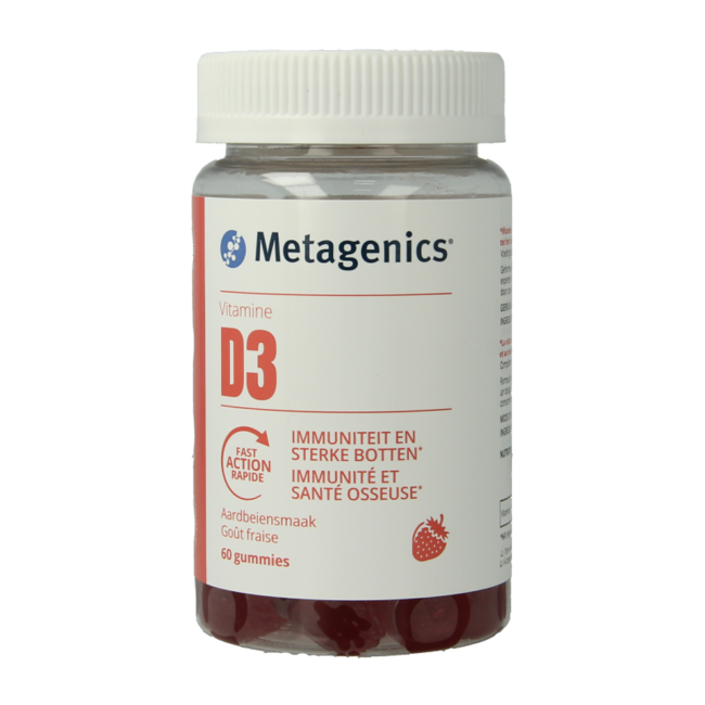 Metagenics Vitamin D 1000IU 60 Gummies