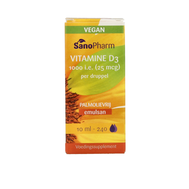 Emulsan vitamine D3 vegan 10 ml