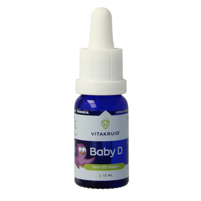 Vitamina D gotas para bebés 10 ml