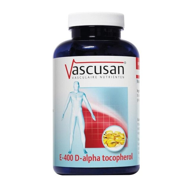 Vascusan E-400 Alfa-tocoferol 120 cápsulas blandas