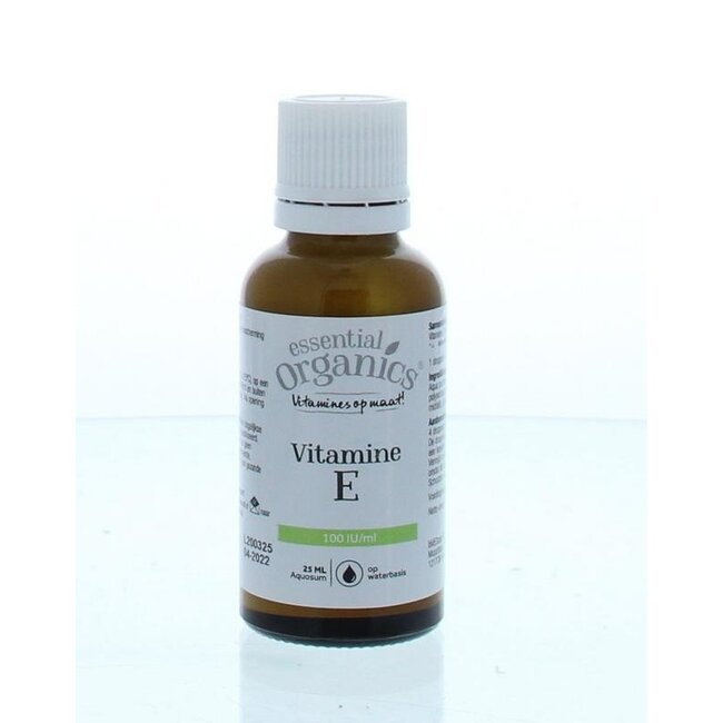 Essential Organ Vitamin E 100IU/ml 25 Millilitres