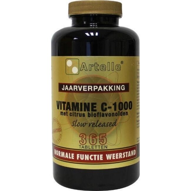 Artelle Witamina C 1000mg/200mg bioflawonoidy 365 Tabletek