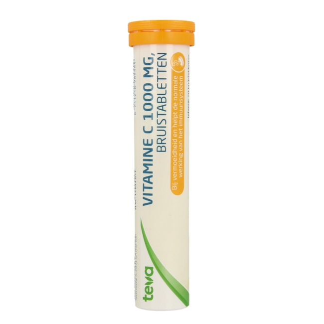 Teva Vitamine C 1000 mg comprimés effervescents 20 comprimés