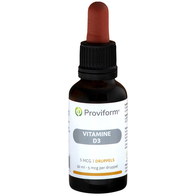 Vitamine D3 5mcg druppels 30 Milliliter