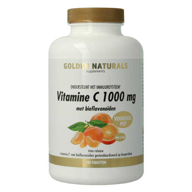 Vitamine C 1000 bioflavonoïdes 180 Comprimés