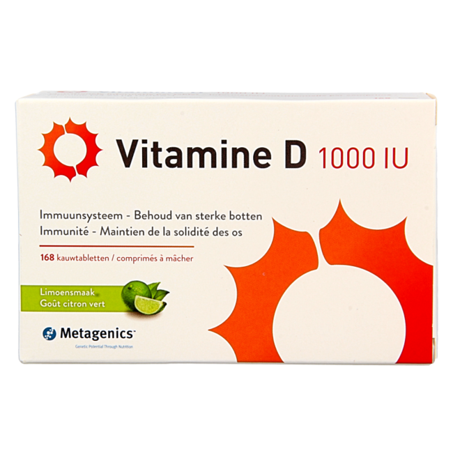 Metagenics Vitamina D 1000 UI 168 comprimidos