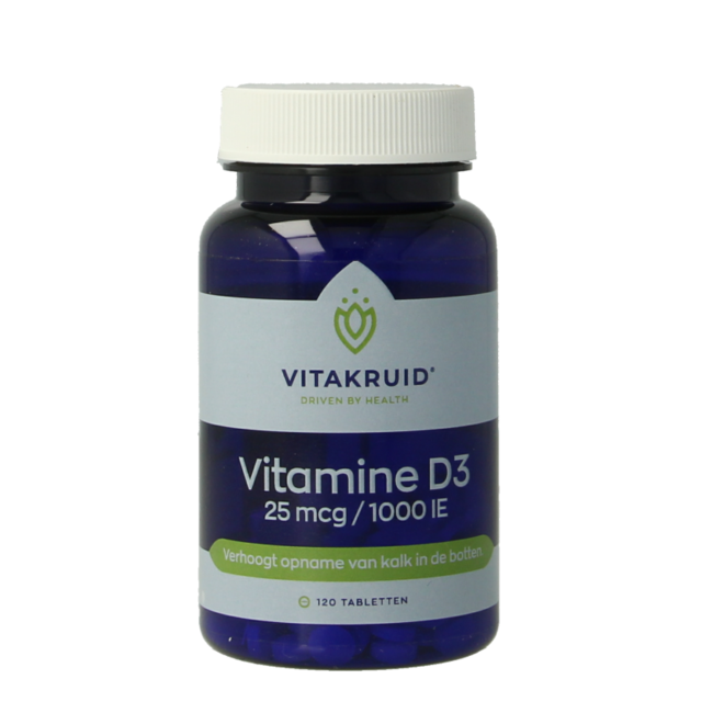 Vitamin D3 25 µg / 1000 IE 120 Tabletten
