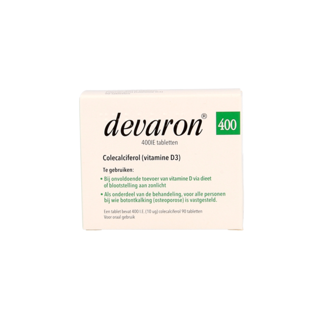 Devaron Colecalciferolo 400 UI 90 Compresse