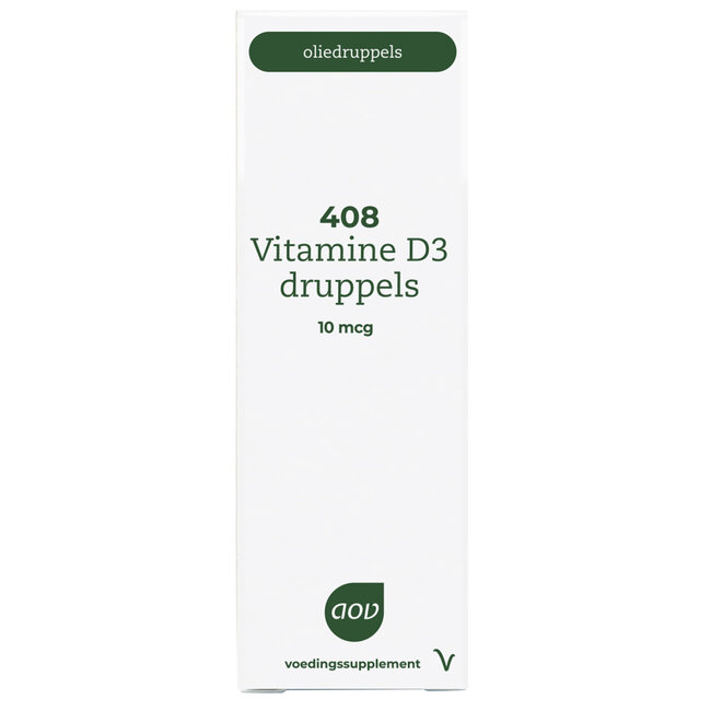 408 Vitamine D3 druppels 10mcg 25 Milliliter