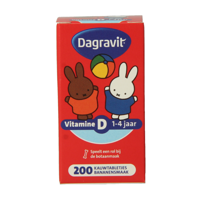 Dagravit Vitamine D comprimés enfants 200 Pièces