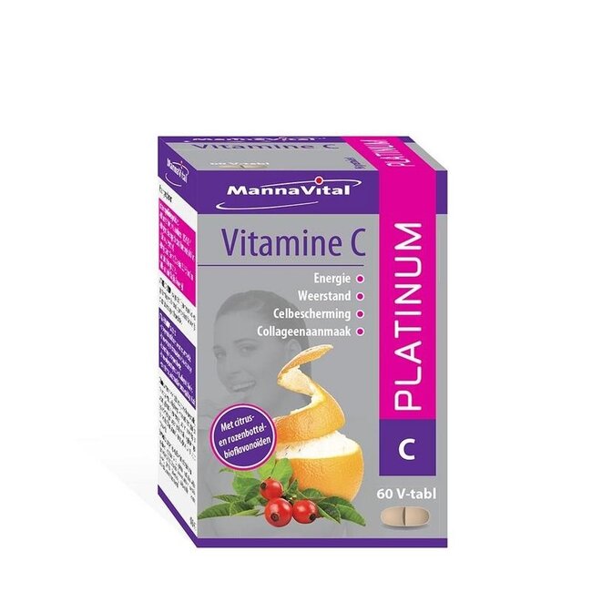 Mannavital Vitamin C Platinum 60 Tabletten