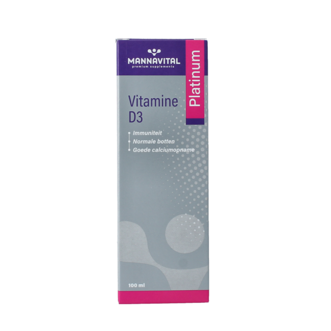 Mannavital Vitamin D3 Platinum 100ml